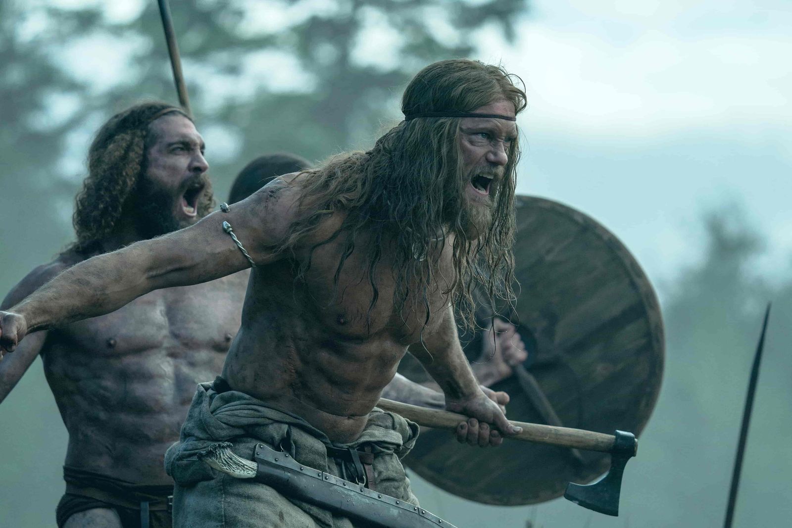 Alexander Skarsgård as Amleth in "The Northman."