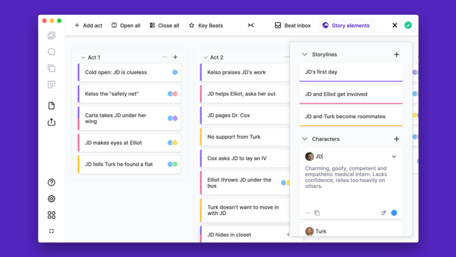 Story-building With Arc Studio Pro