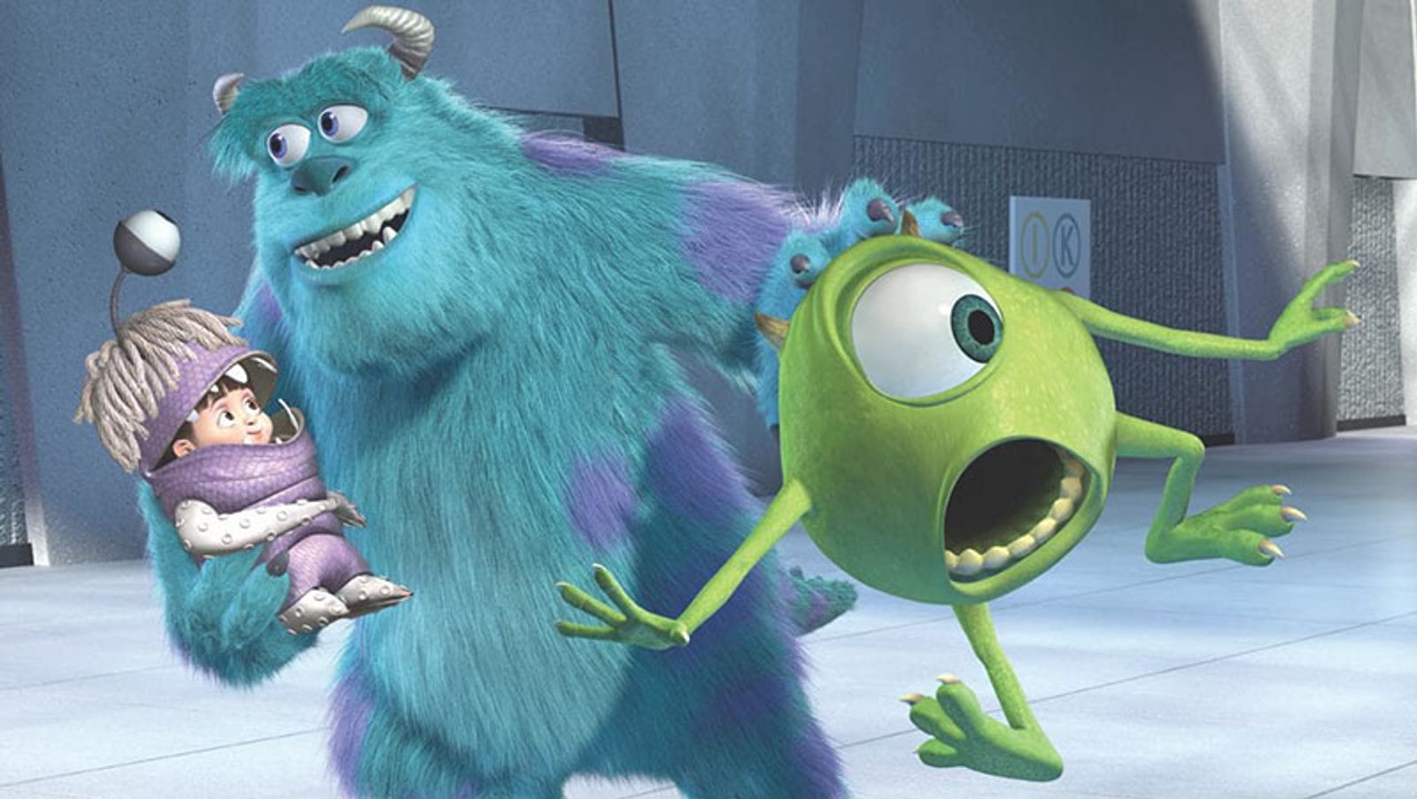 Monster's Inc is a film based on situational irony.