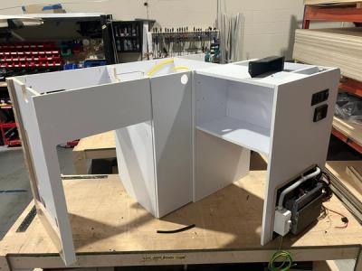 Toyota Hiace kitchen WIP