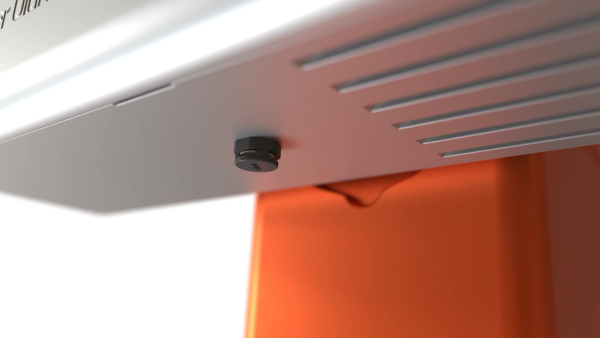 Breather vent on CNC enclosure