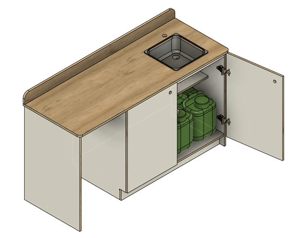 Example kitchen cabinet