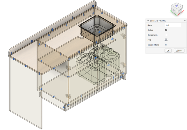 Fusion 360 Select By Name command