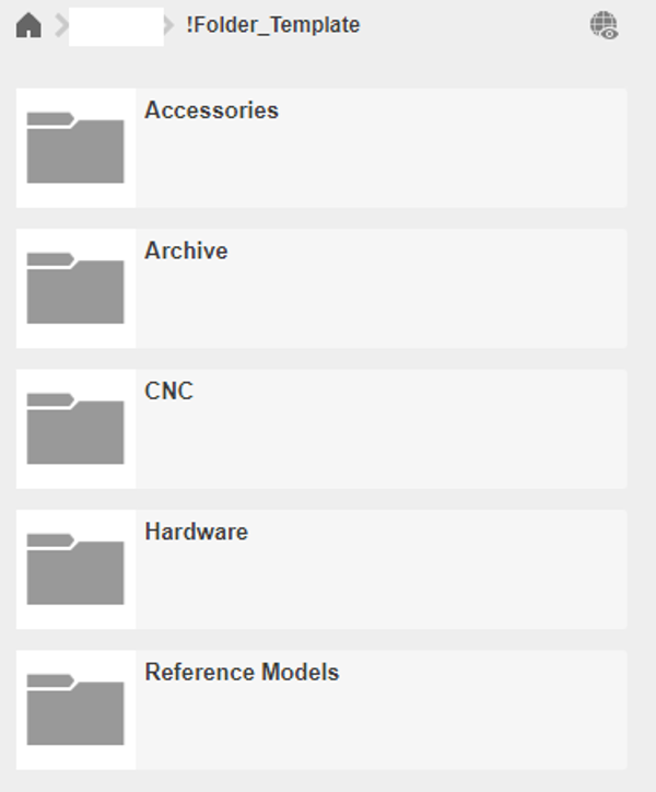 Fusion 360 folder template for new projects