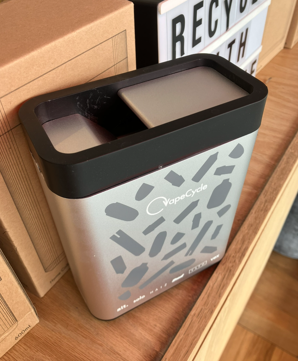 Vape recycleing container final product