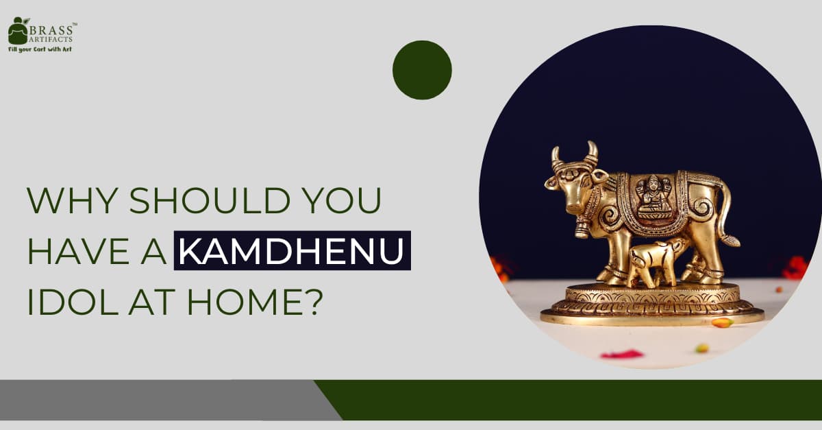 Why should you have a Kamadhenu idol at home?'s picture
