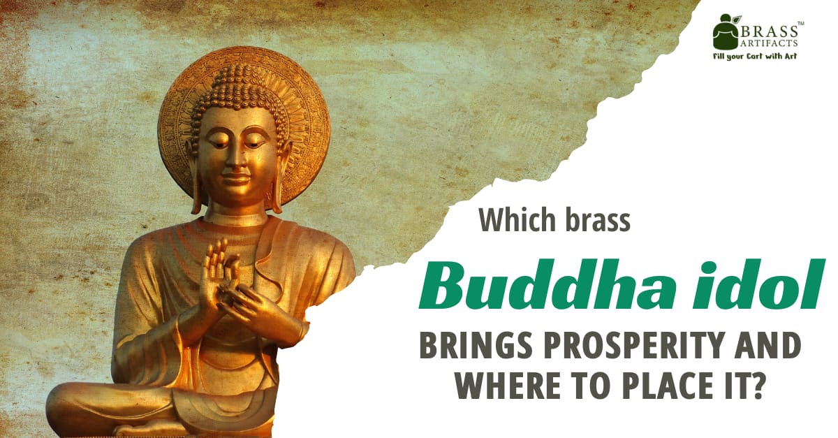 which brass buddha idol brings prosperity's picture