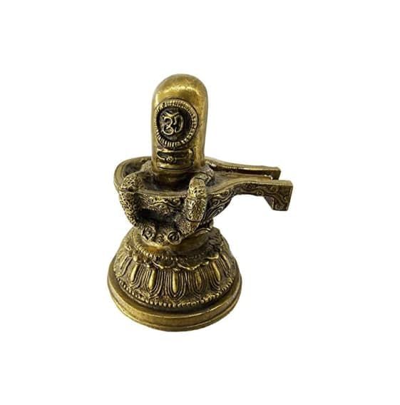 Brass Idol Shivling