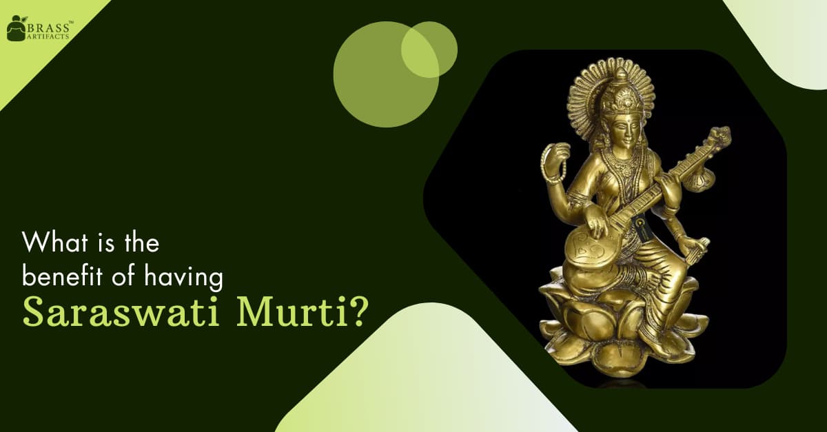 What is the benefit of having Saraswati Murti?'s picture