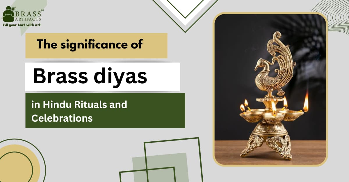 The Significance of Brass Diyas in Hindu Rituals and Celebrations Brass Diya for pooja benefits's picture