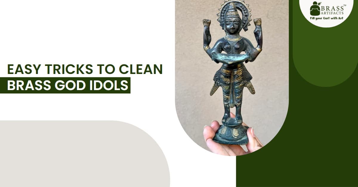 How to clean brass god idols at home's picture