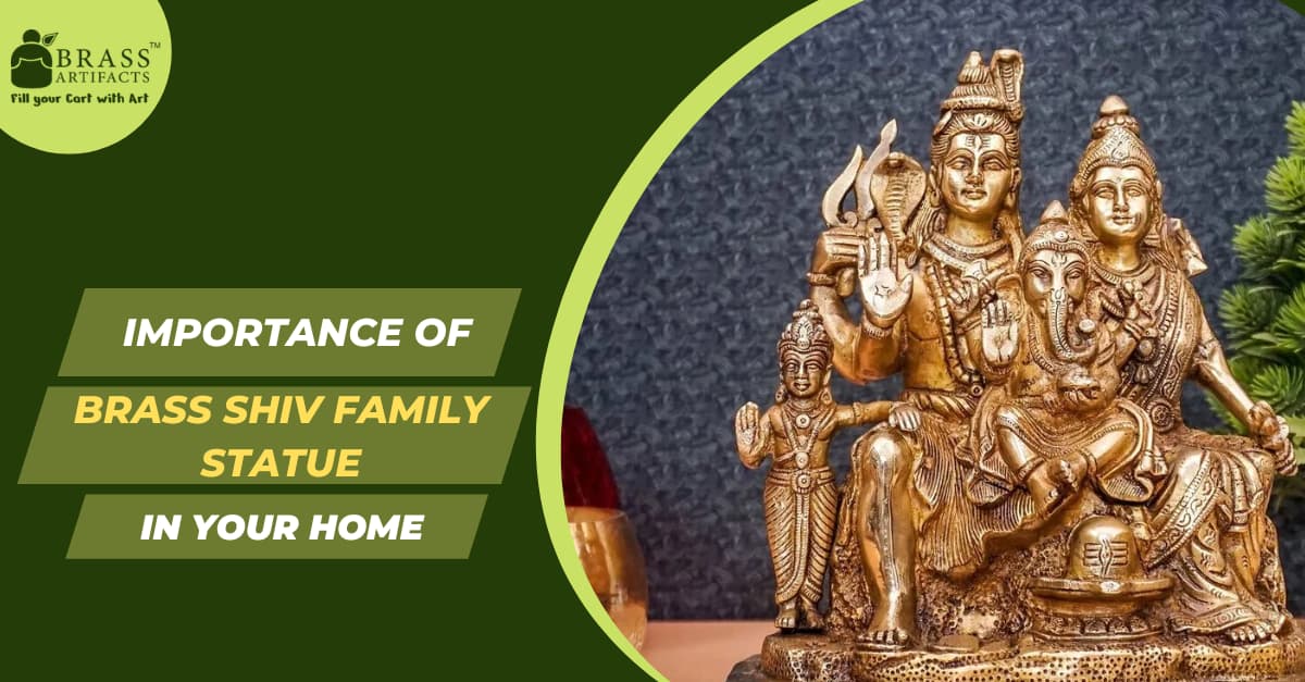 Importance of Brass Shiv Family Statue In Your Home's picture