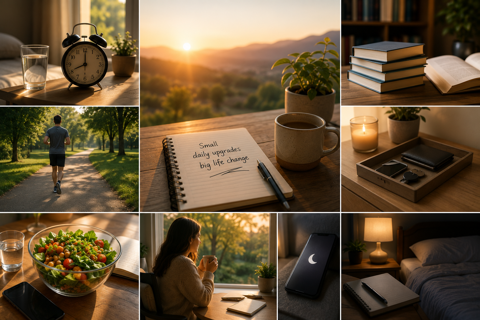 The Small Daily Upgrades That Add Up to a Better Life