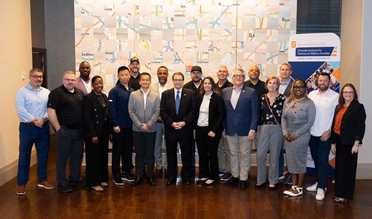 Vet-100 Award 2026 — Syracuse IVMF & Fiserv 1