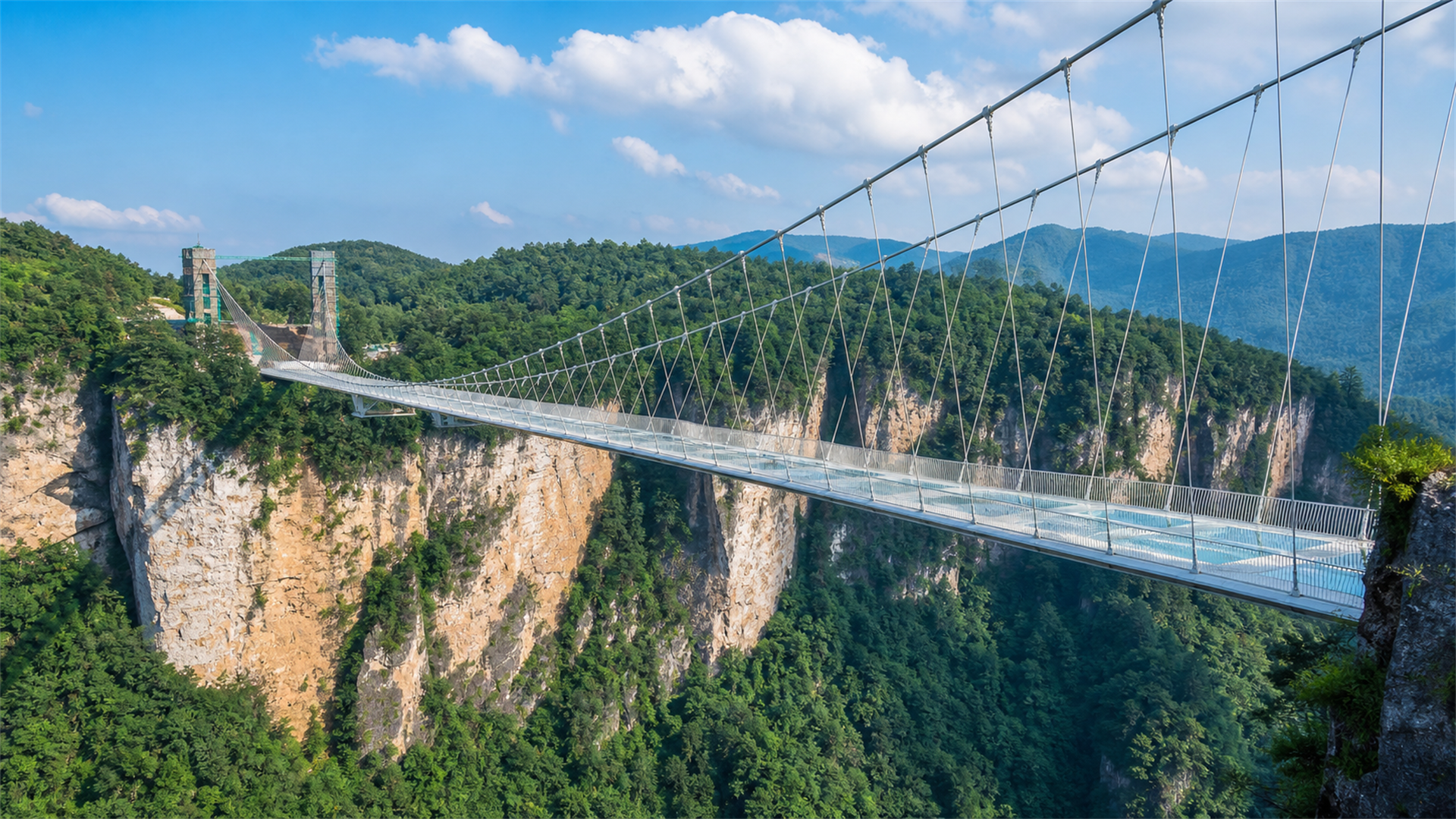 Zhangjiajie Grand Canyon and Glass Bridge