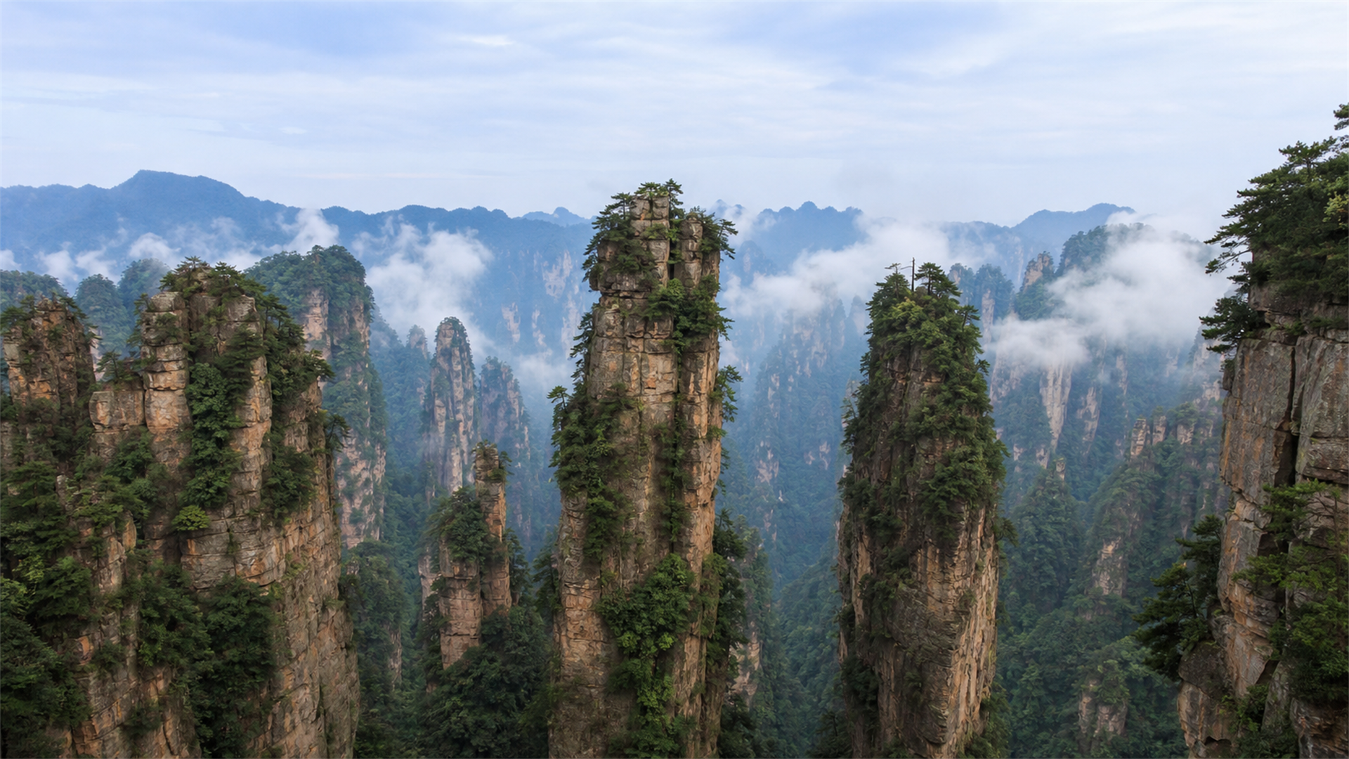 Zhangjiajie forest park core