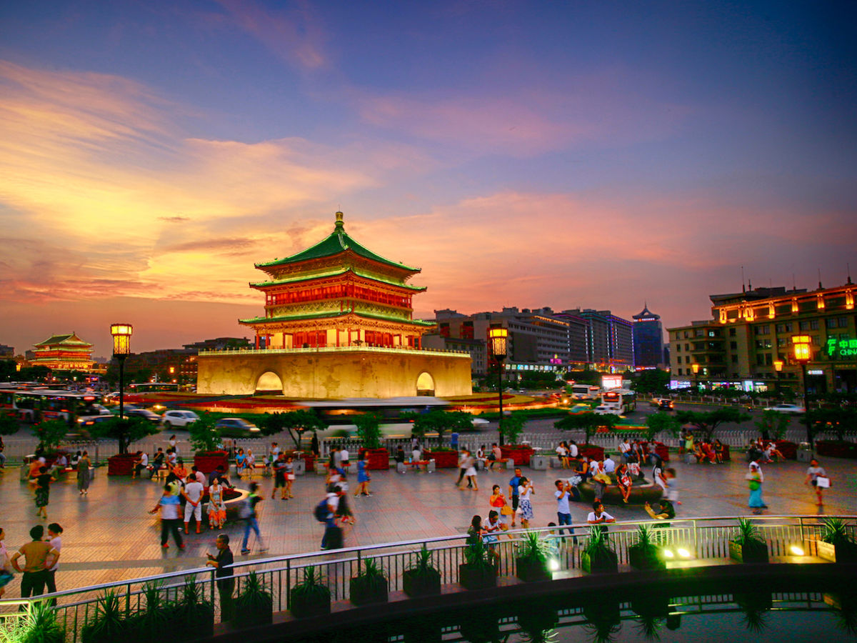 Xi'An location view
