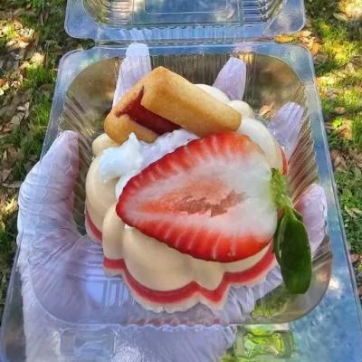 Strawberry shortcake cup dessert
