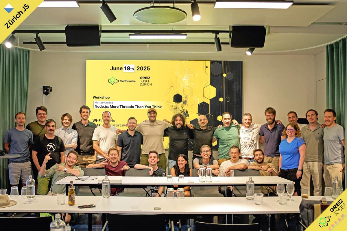 Matteo's workshop and the day we officially became a non-profit association!