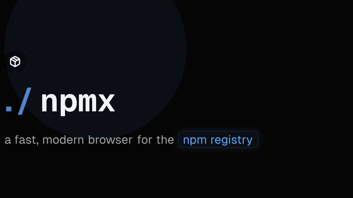 Community, Open Source, and npmx