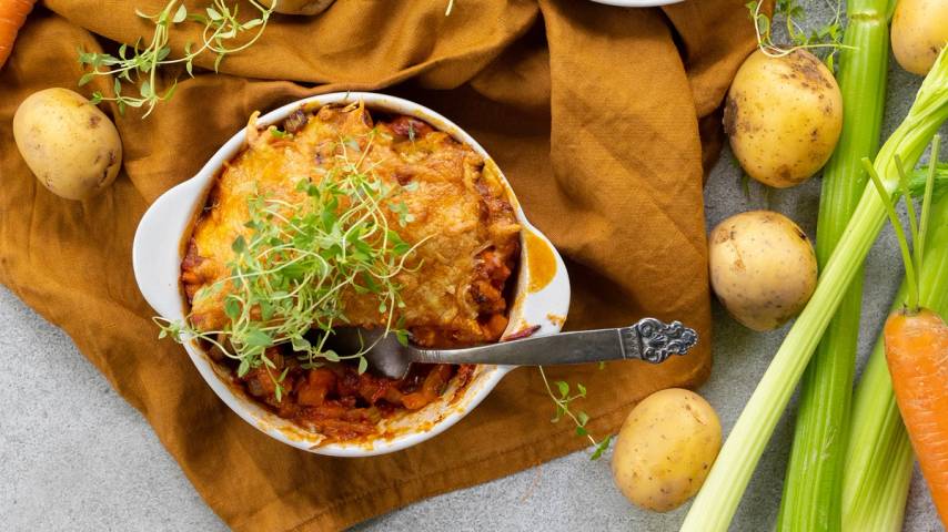 Potetlasagne. Et smakfullt alternativ til klassisk lasagne