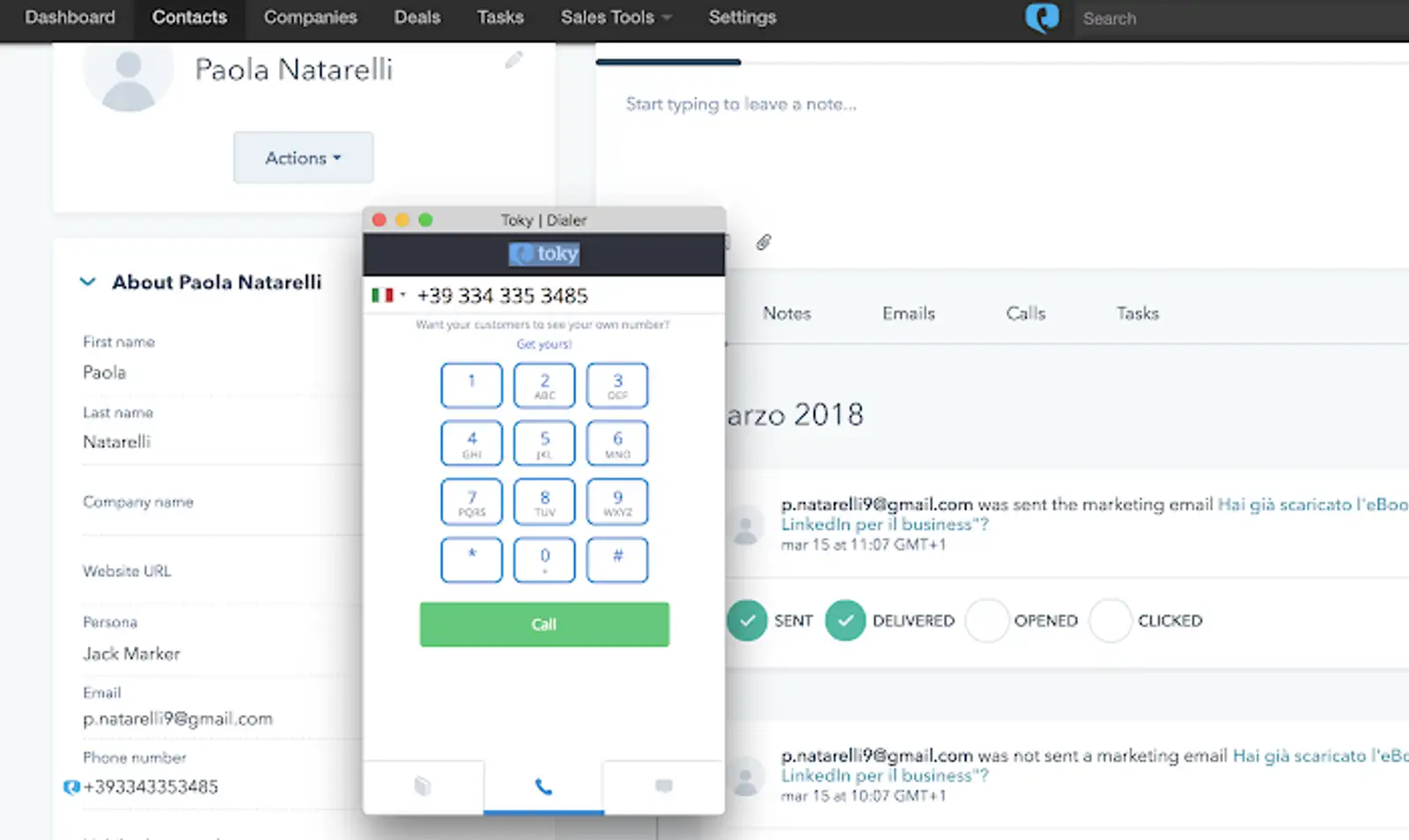 Chiamare da HubSpot con Toky.png