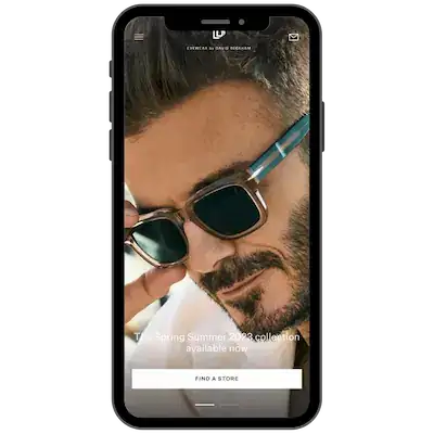 beckham esempio shopify plus mobile.webp