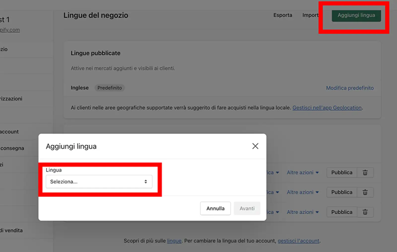 shopify markets - 2-impostazoni- lingue - aggiungi.png