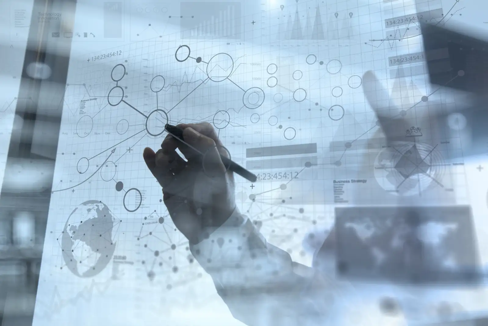 businessman hand working with modern technology and digital layer effect as business strategy concept.jpeg