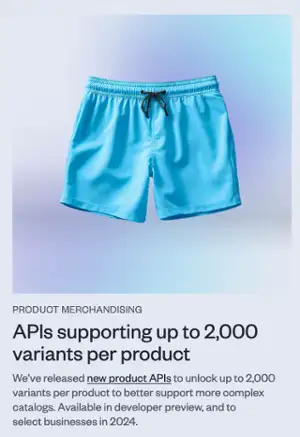2000 varianti per prodotto