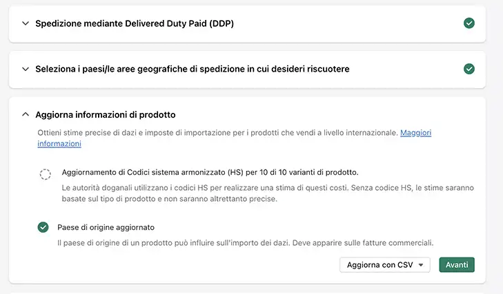 shopify markets - 5-impostazioni- Imposte e Dazi - attiva-Riscossione 03.png