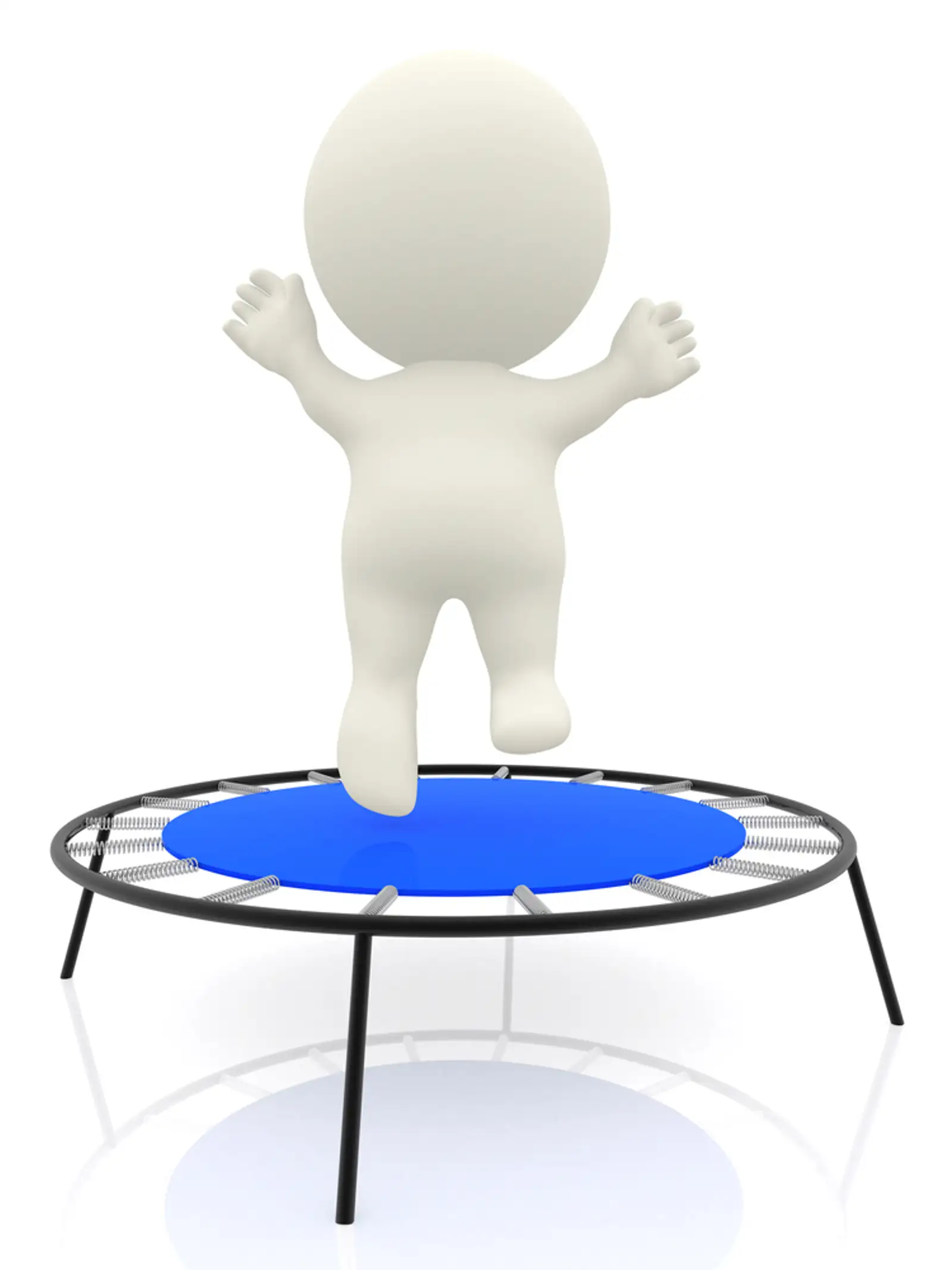3D cartoon man jumping on a trampolin and having fun - isolated.jpeg