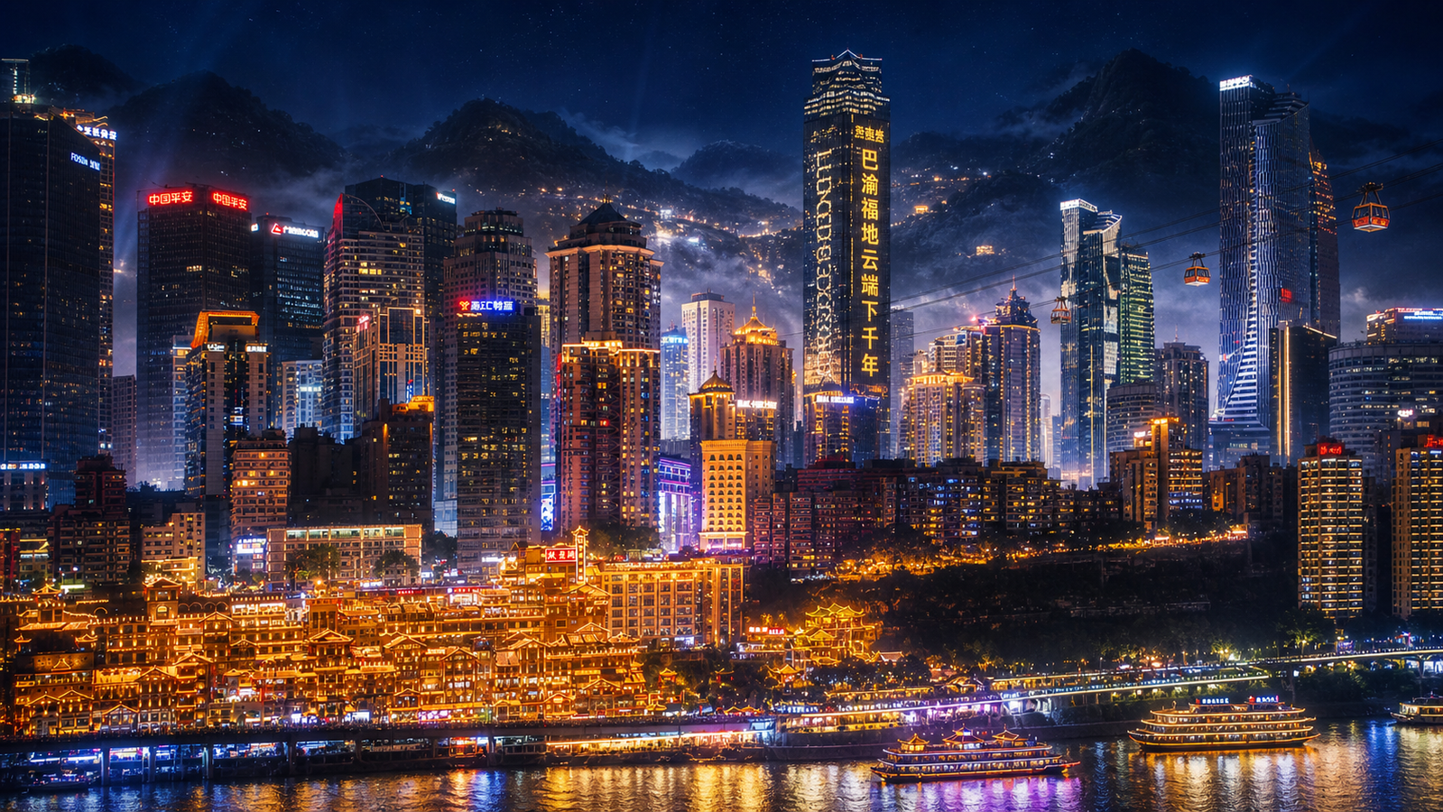 chongqing night view