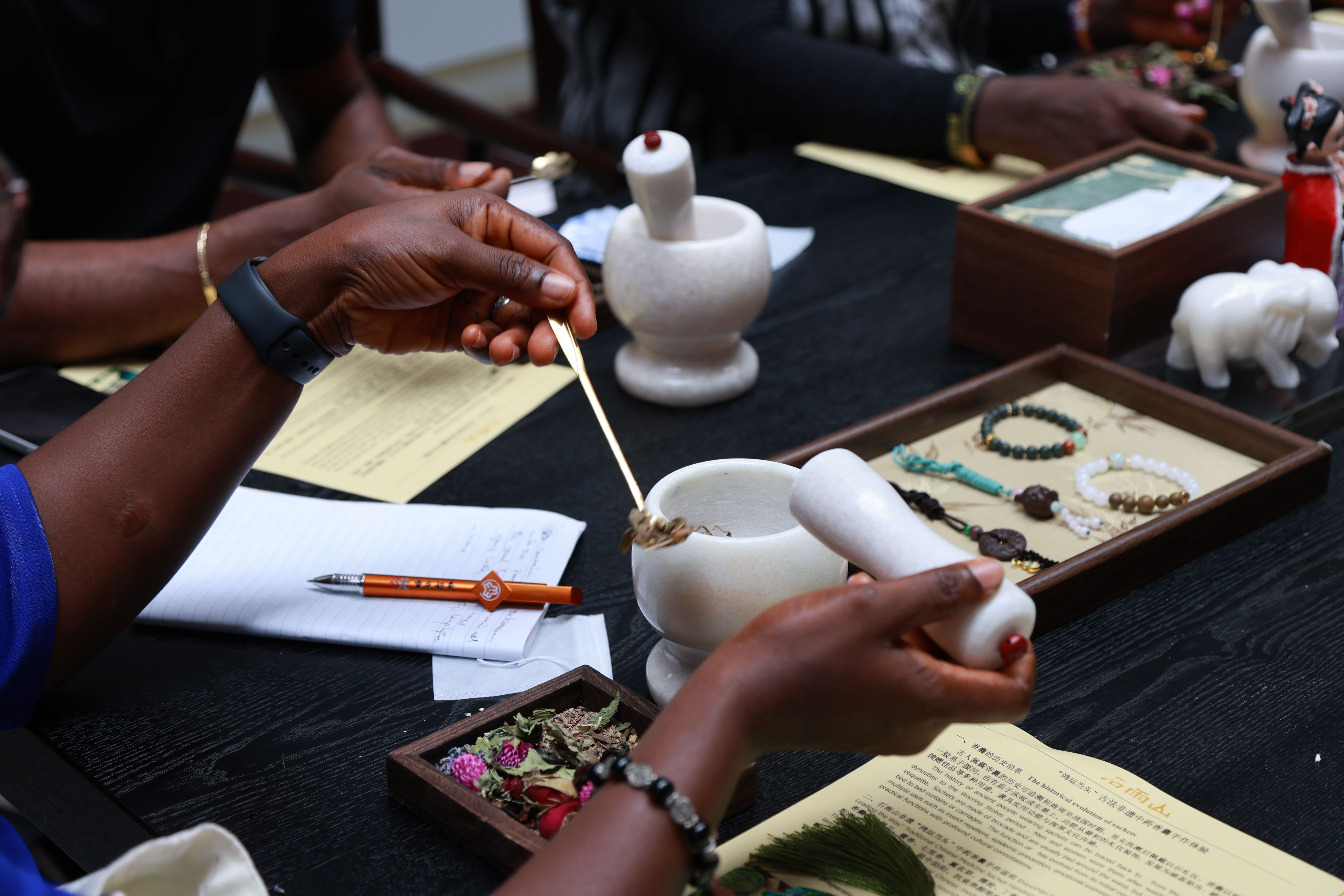 Making Scented Sachets