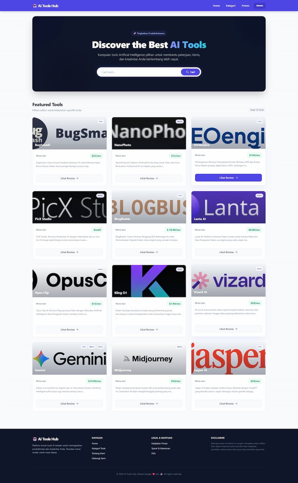 image of AI Tools Hub image of AI Tools Hub