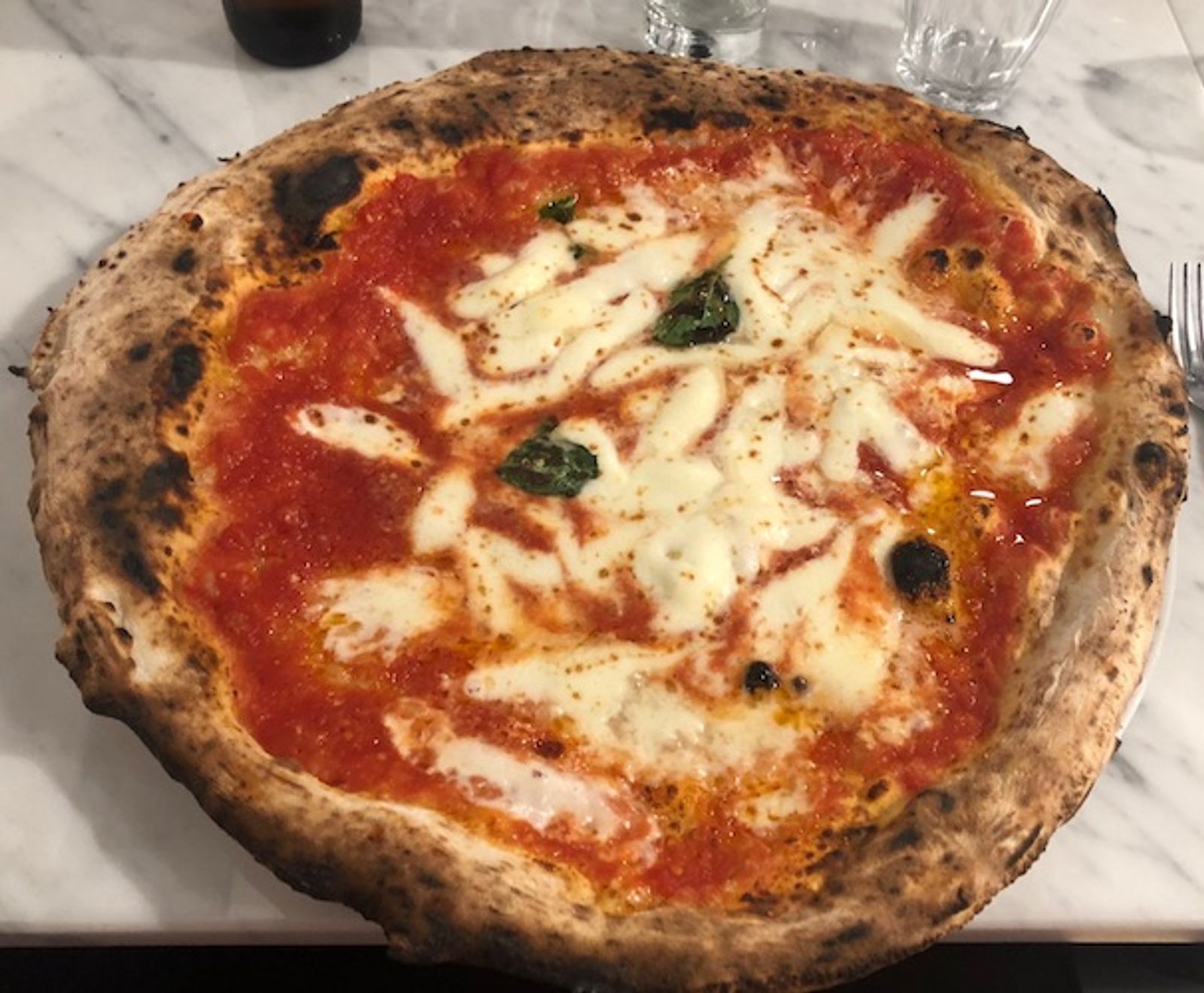 Margherita (Doppia Mozzarella) at Antica Pizzeria da Michele