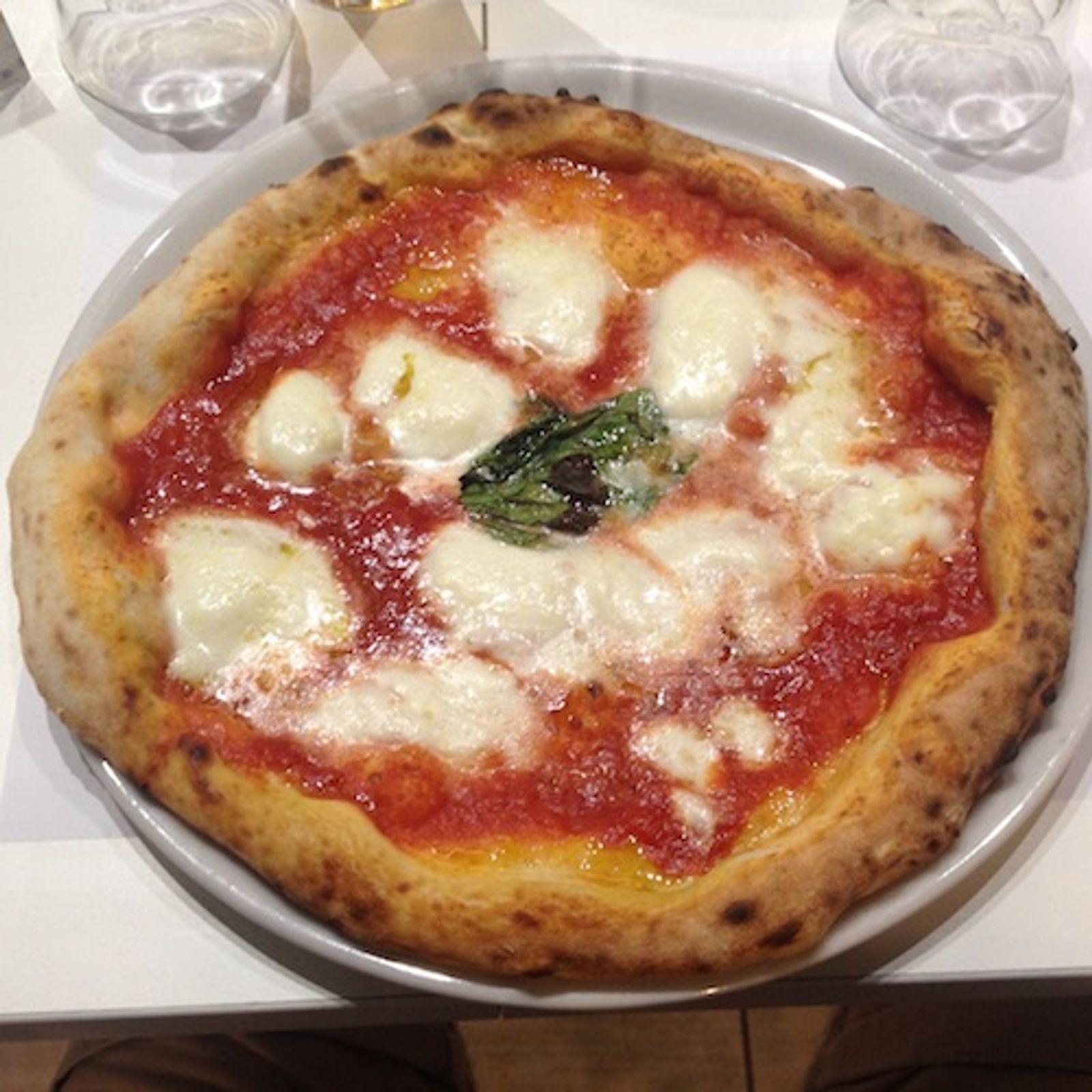 Margherita at Aeroporto Roma Fiumicino
