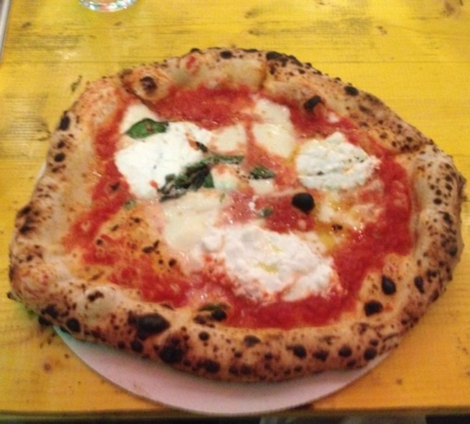 Margherita (+ ricotta) at Mercato Metropolitano