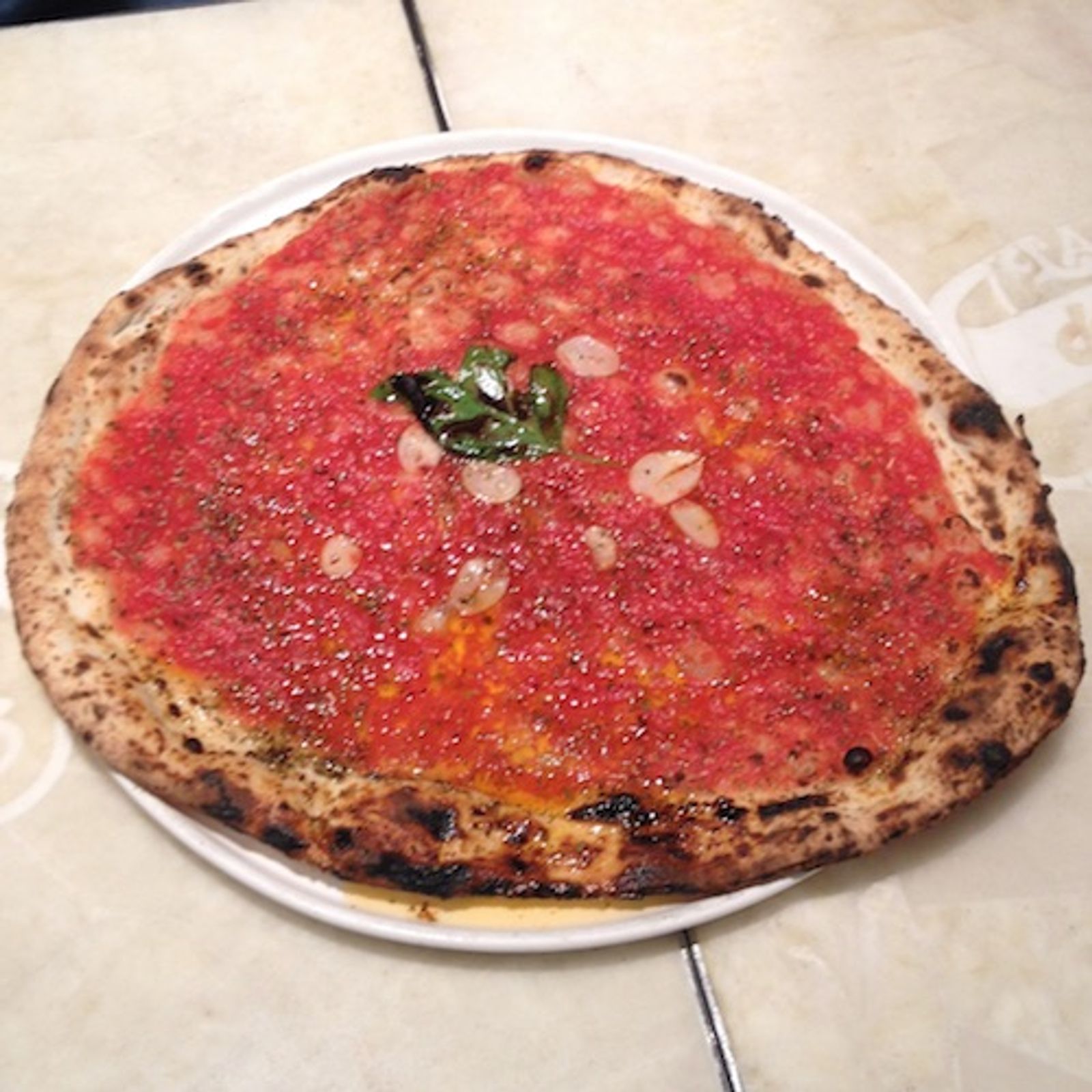 Marinara at Antica Pizzeria da Michele - Tokyo