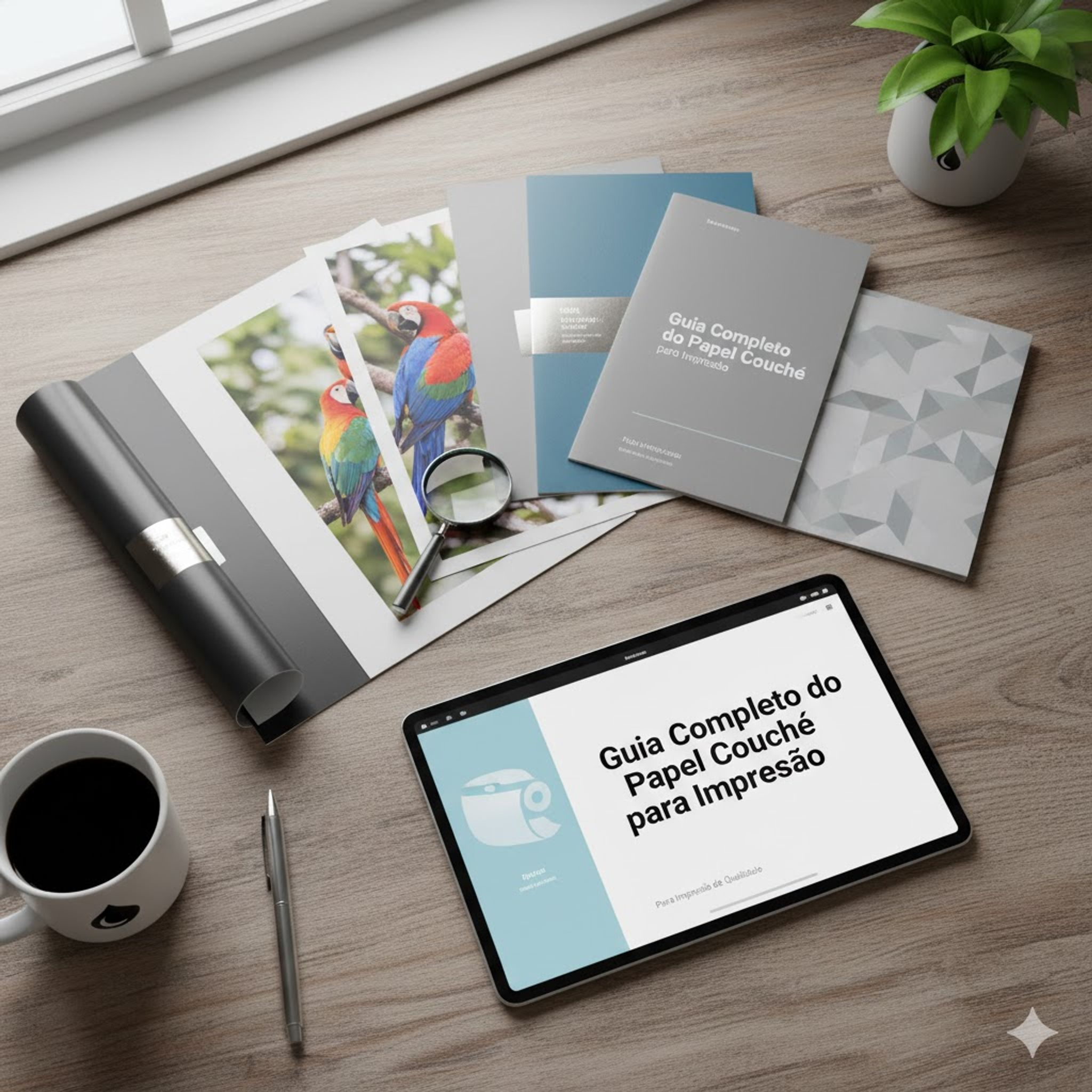 Guia Completo do Papel Couché para Impressão