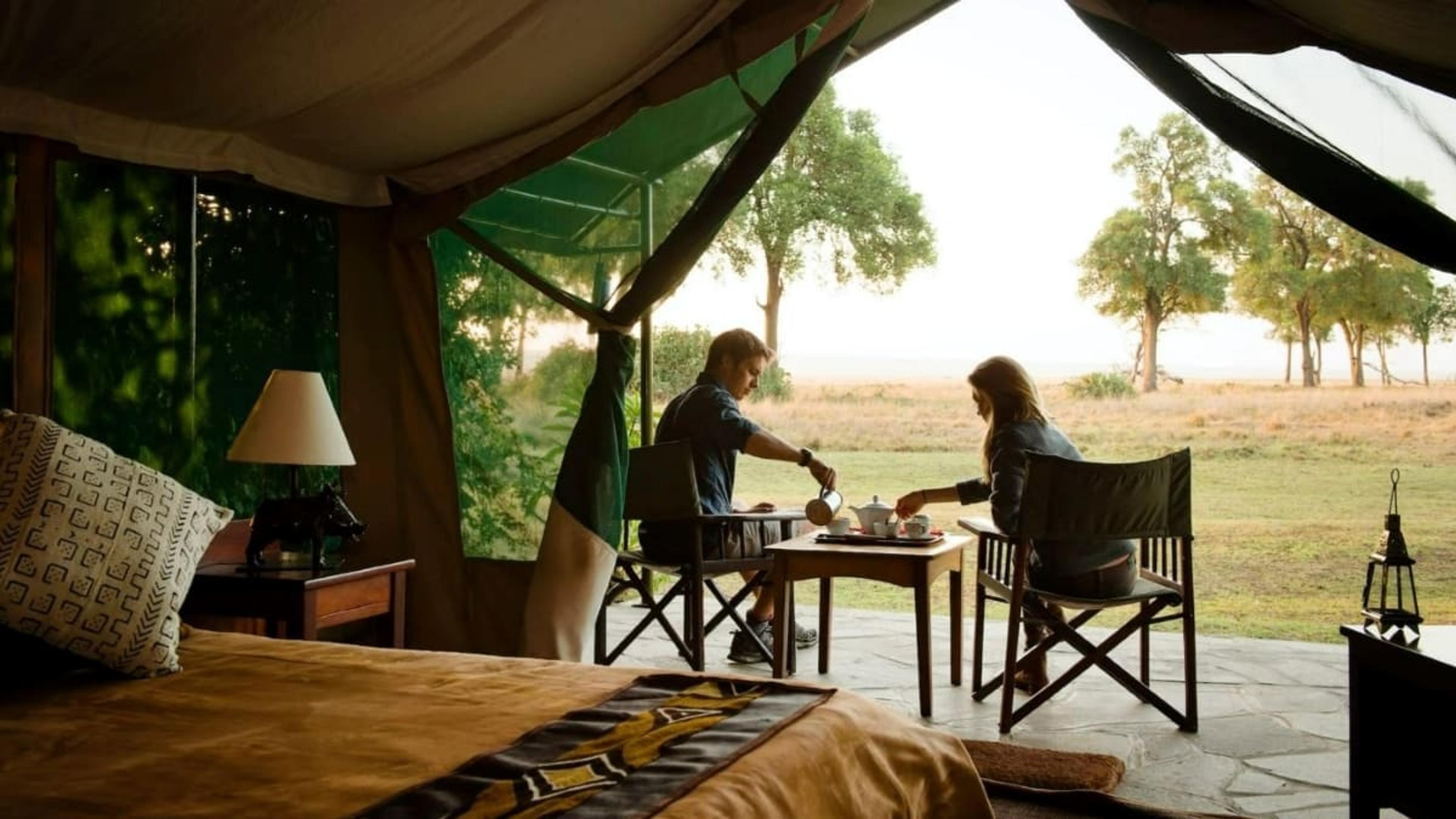 Governer's Camp at Mara River