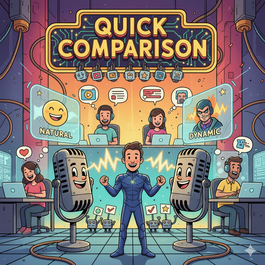 Best AI Voice Tools for YouTube Videos (Quick Comparison)