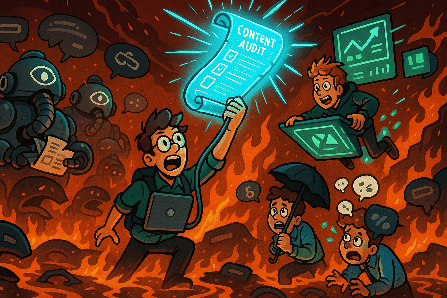 Content Audit Checklist for B2B SaaS Blogs Stuck in Zero-Click Hell of LLM-first Search Engines