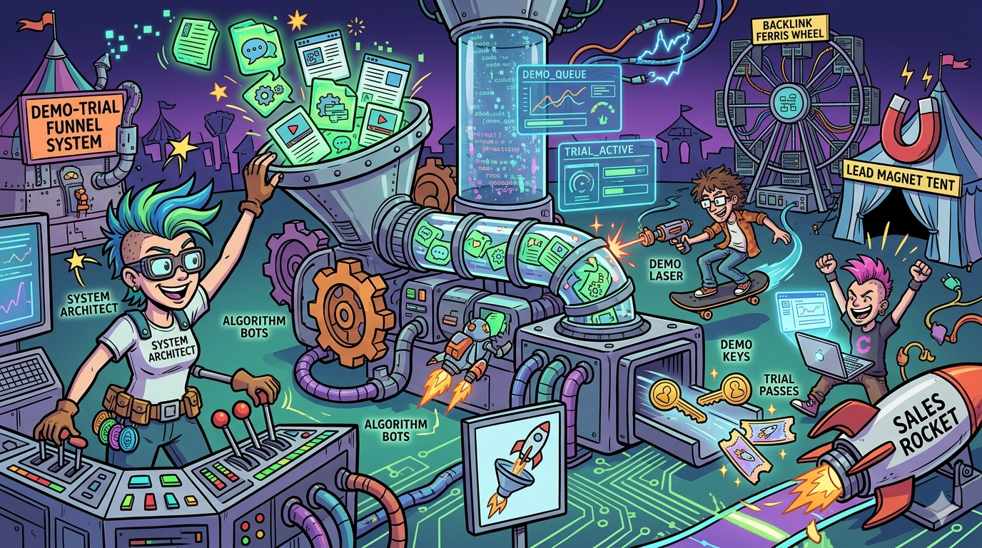 How to Build a Content System That Drives Demos and Trials for SaaS Products
