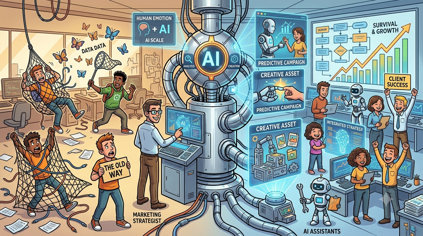 The Great Recalibration: How AI Is Reshaping Professional Services in Marketing & Whether the Industry Will Survive
