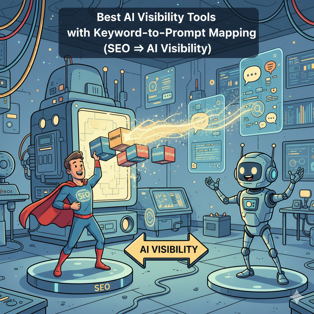 Best AI Visibility Tools with Keyword-to-Prompt Mapping (SEO ↔ AI Visibility)