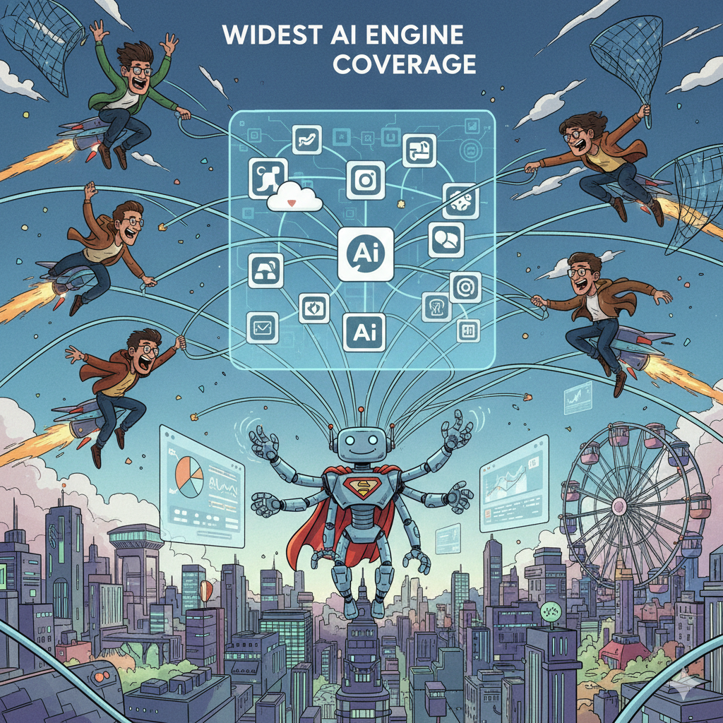 Best AI Visibility Tools with the Widest AI Engine Coverage