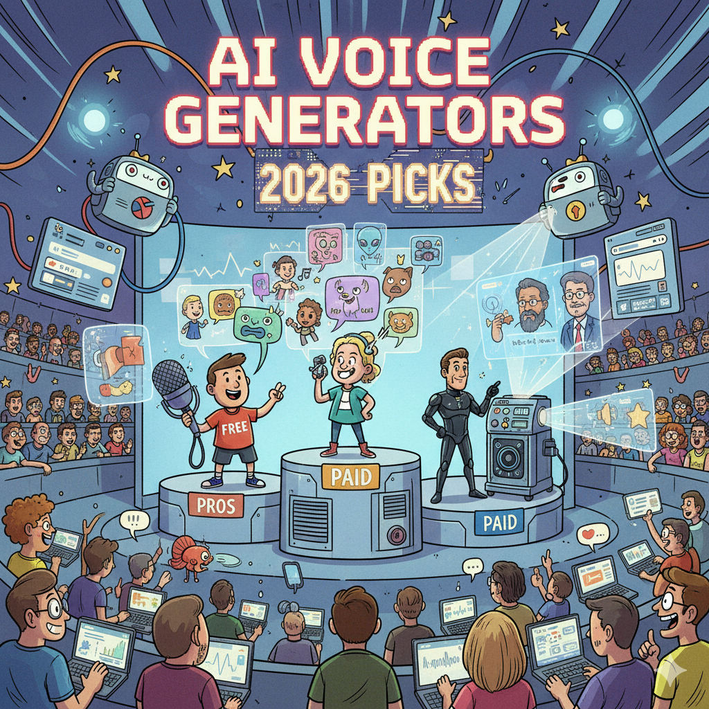 Best AI Voice Generators (Free & Paid) (2026 Picks + Comparison)