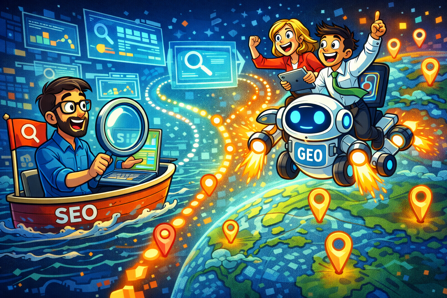 AI Search Visibility Strategy for B2B SaaS: From SEO to GEO