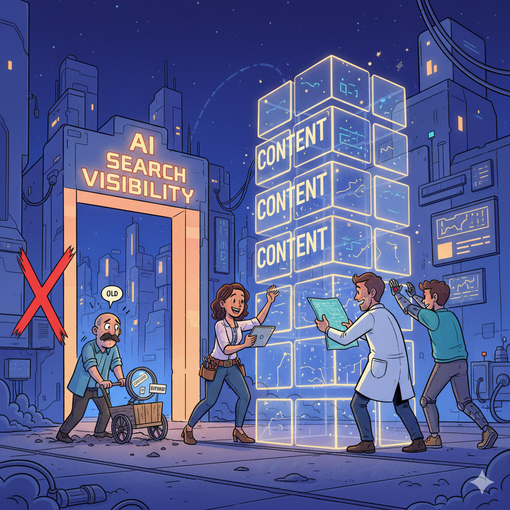 How Content Engineers Drive AI Search Visibility (and Why “SEO” Alone Isn’t Enough Anymore)